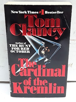 The front cover for The Cardinal of the Kremlin