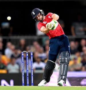 Jos Buttler batting