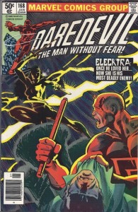 Cover of Daredevil #168