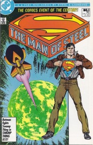 Cover for Man of Steel #1